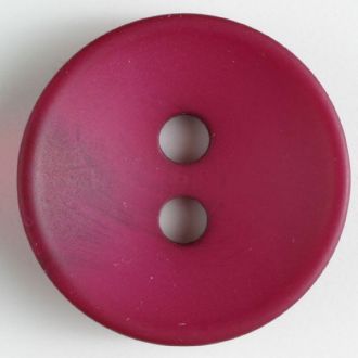 23mm 2-Hole Round Button - wine red For Sale