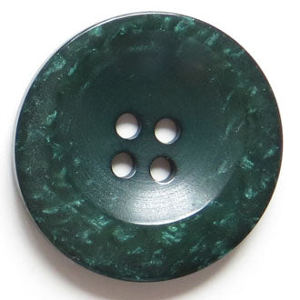 38mm 4-Hole Round Button - green Discount