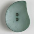 50mm 2-Hole Irregular Button - gray-green Fashion