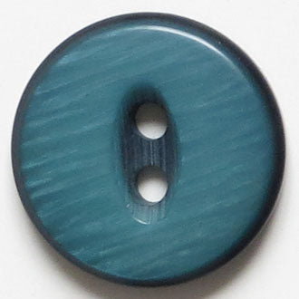 23mm 2-Hole Round Button - blue-green Online Hot Sale