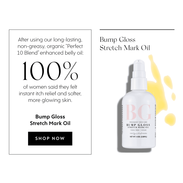 Bump Gloss Stretch Mark Oil by The Spoiled Mama Supply