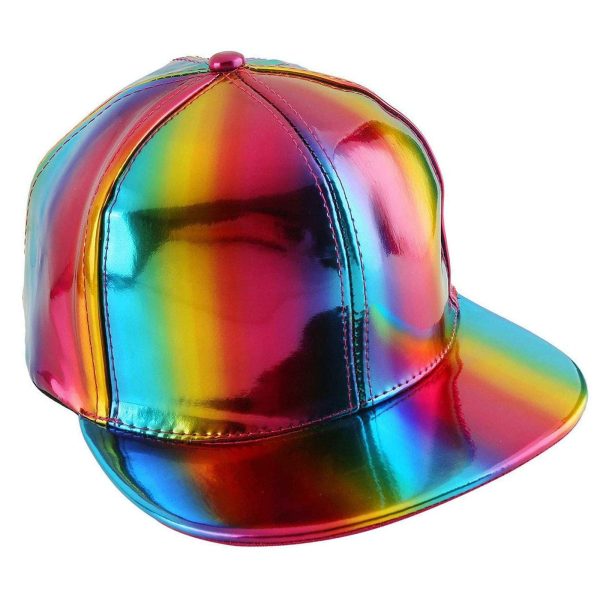 80s Rainbow Baseball Cap Supply