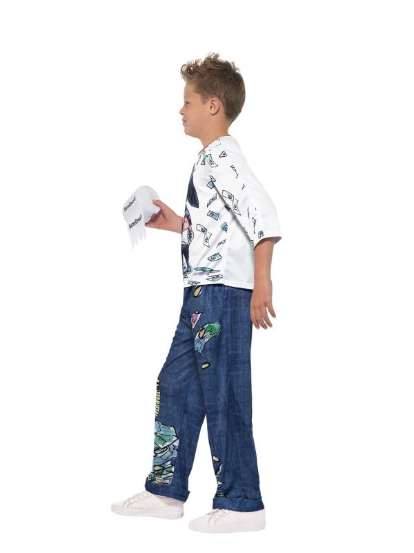 Billionaire Boy David Walliams Deluxe Costume for Children Online Sale