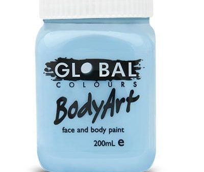 Light Blue Body and Face Paint For Sale