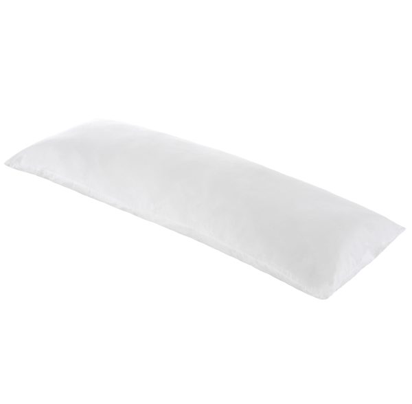 Cheer Collection Hypoallergenic Down Alternative Premium 20 x 54 Side Body Pillow Washable Cover by Cheer Collection Online Hot Sale