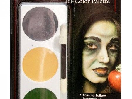 Ghoul Witch Mehron Tri-Colour Palette Online now