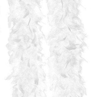 Feather Boa White Cheap