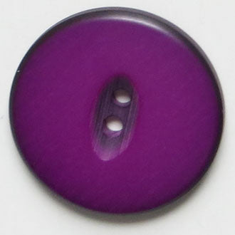 34mm 2-Hole Round Button - purple For Discount