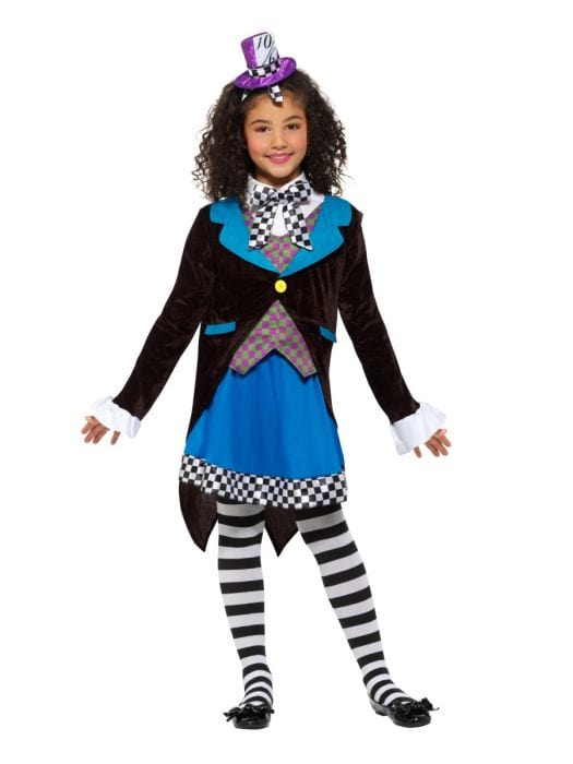 Deluxe Little Miss Hatter Children s Book Week Costume For Discount