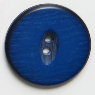 34mm 2-Hole Round Button - blue Sale