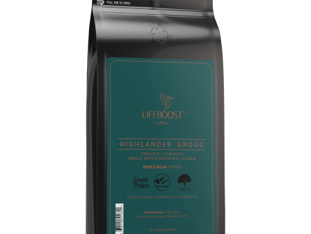 Highlander Grogg Medium Roast By Life Boost Coffee Online now