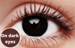 Dolly Black Coloured Contact Lenses For Sale