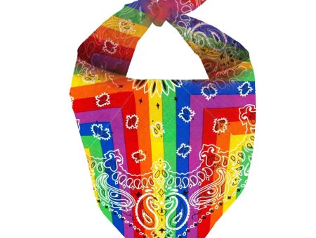 Cowboy Rainbow Bandana Sale