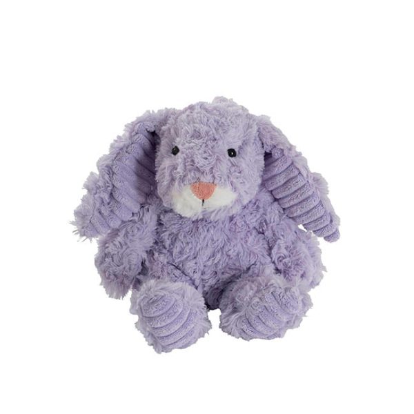 Bunny Nibbles Plush Soft Toy Soft Purple (22cmST) Cheap