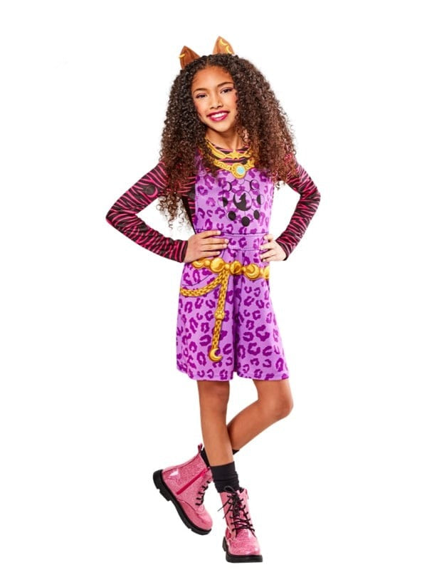 Clawdeen Wolf Monster High Deluxe Childrens Costume Online now