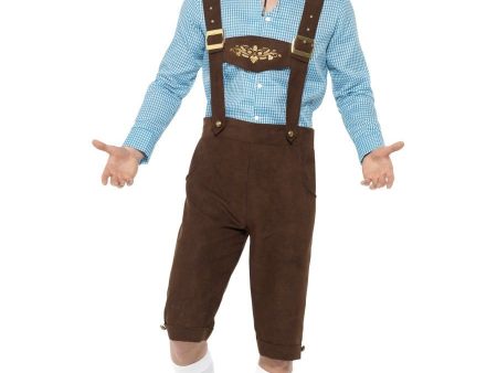 Bavarian-style Beer Fest Oktoberfest Lederhosen Costume Online Hot Sale