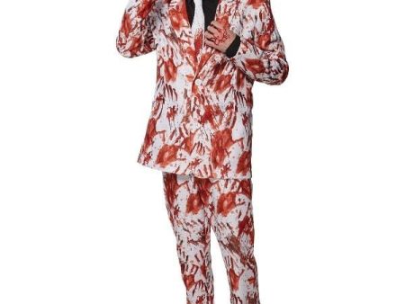 Bloody Hands Suit Adult Halloween Costume on Sale