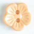 14mm 2-Hole Flower Button - peach Supply