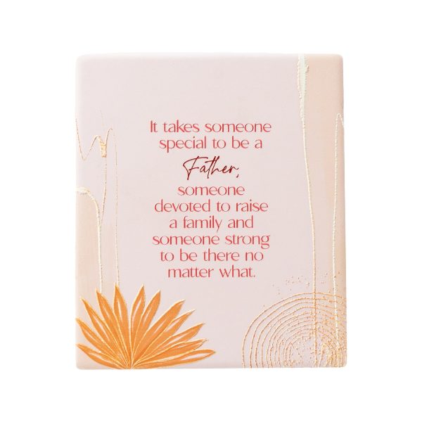 Desert Dunes Father Verse Ceramic Plaque Online