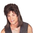 Brown Mullet Adult Wig Sale