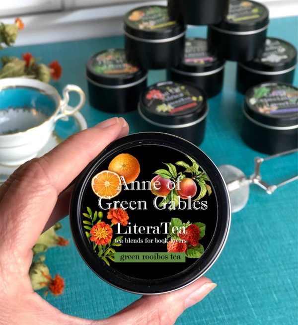 Anne of Green Gable Green Rooibos Mini Tin Stocking Stuffer Hot on Sale