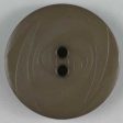 23mm 2-Hole Round Button - beige-brown Supply