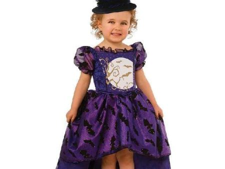 Witch Bat Deluxe Girls Costume Toddler Child Fashion