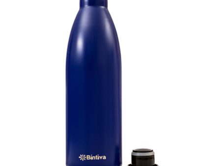 Bintiva Double Walled Vacuum Insulated 25oz Stainless Steel Water Bottle - Brushed Stainless by Bintiva Cheap