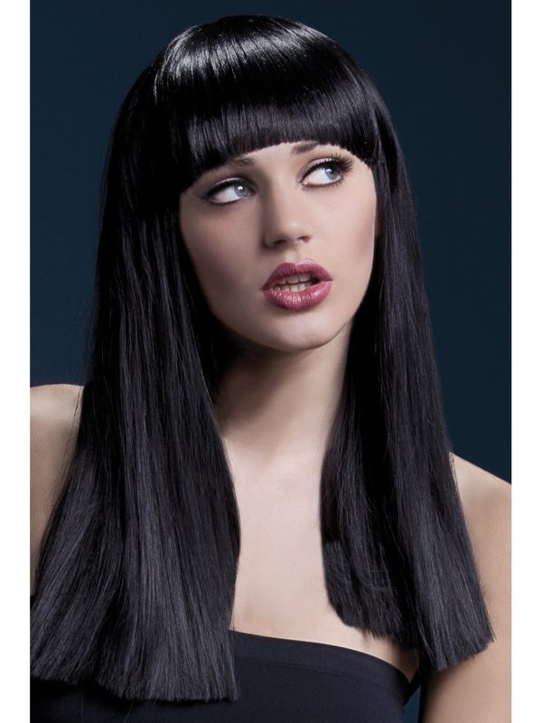 Alexia Black Heat Resistant Accessory Wig Online