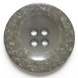 38mm 4-Hole Round Button - gray Fashion