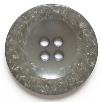 38mm 4-Hole Round Button - gray Fashion