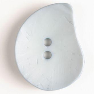 50mm 2-Hole Irregular Button - light blue Hot on Sale