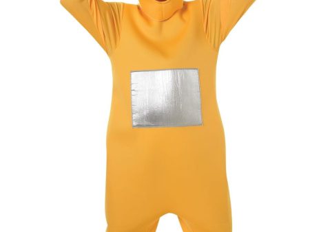 Laa-Laa Yellow Teletubbies Deluxe Adult Costume Hot on Sale