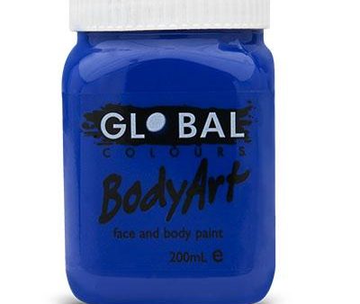 Ultra Blue Body and Face Paint Discount