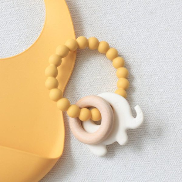 Baby Silicone and Beech Teether Supply