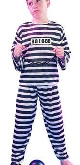 Convict Costume for Children For Sale