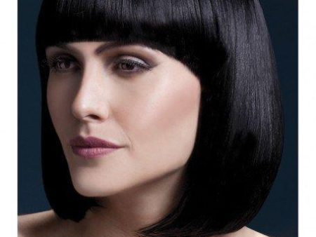 Elise Wig Sleek Bob Black Cheap