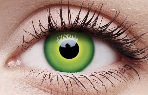 Hulk Contact Lenses Green Single Use Halloween Contacts on Sale