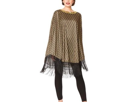 1920s Flapper Poncho For Sale