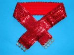 Belt Disco Costume Red Sequin Cheap