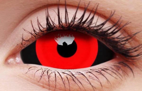 Gremlin Contact Lenses Full Eye Red Discount