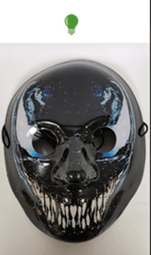 Venom Light Up Halloween Mask Fashion