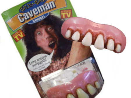 Caveman Teeth Billy Bob Hot on Sale