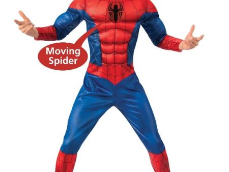 Spider-Man Deluxe Child Costume: Emblem in Motion For Discount