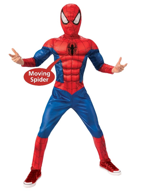 Spider-Man Deluxe Child Costume: Emblem in Motion For Discount