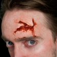 Head Wound 3D FX Transfers Halloween Makeup For Discount