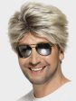 80s Men s Blonde Street Wig Discount