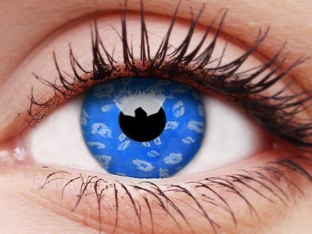 Blue Leopard Contact Lenses Discount