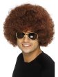 Afro 70s Funky Brown wig Hot on Sale