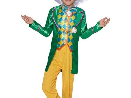 Mad Hatter Childrens Deluxe Costume on Sale